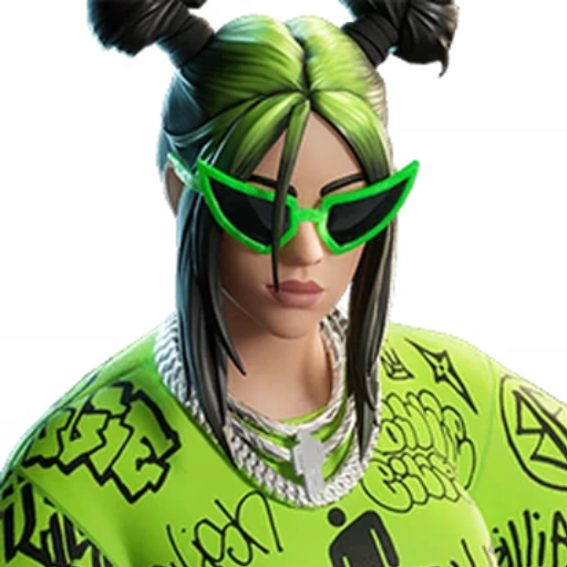 billie eilish fortnite skin